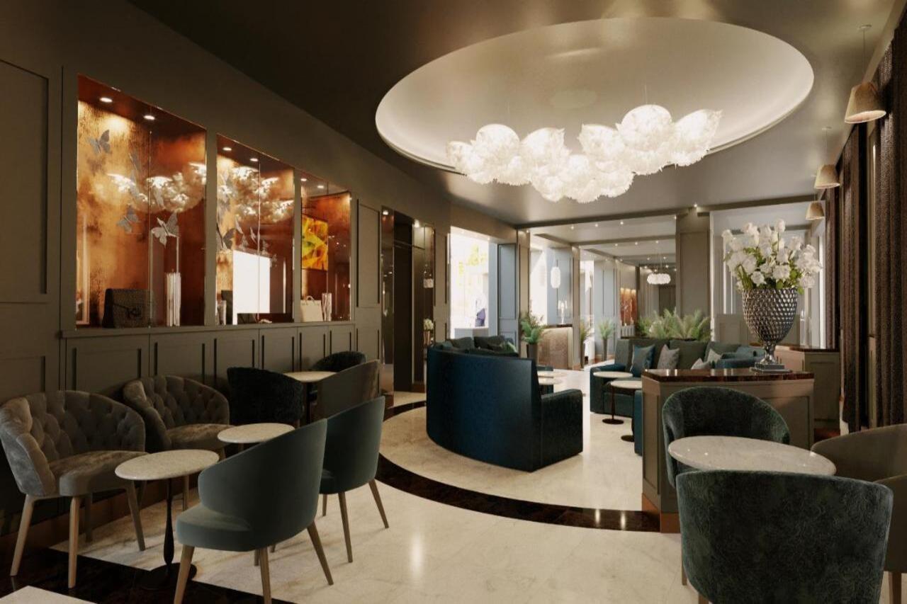 Palazzo Doglio Hotel Cagliari Exterior photo The lounge at the airport
