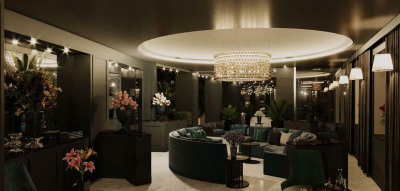 Palazzo Doglio Hotel Cagliari Exterior photo The lobby of the hotel